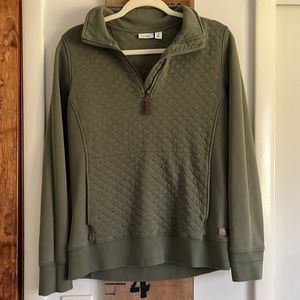 LL Bean size Medium Green Sweater